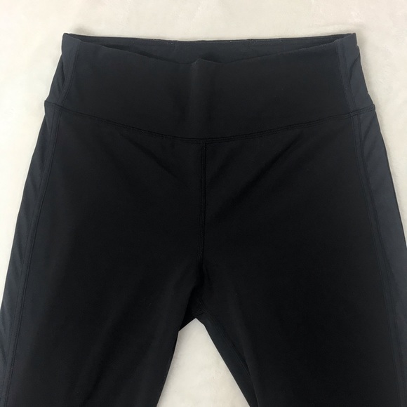 Lululemon High Rise Crop Tights Black 10 - Picture 4 of 11